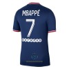 Maglia ufficiale Paris Saint Germain Kylian Mbappé 7 Casa 2021-22 per Uomo